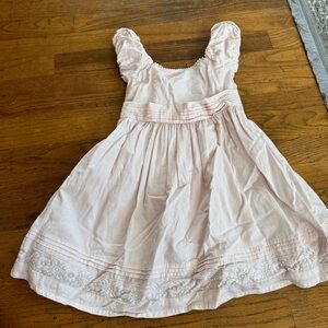 Hope & Henry Little Girls Pale Pink Dress 3